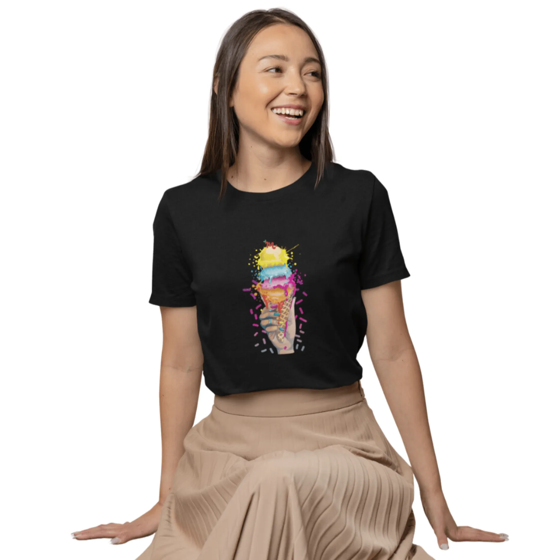 Ice Cream Nails - Short Sleeve T-shirt