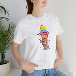 Ice Cream Nails - Short Sleeve T-shirt