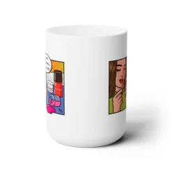 I Don't Do Drama, I Do Nails Ceramic Coffee Mug 15oz