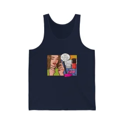 I Don't Do Drama, I Do Nails - Jersey Tank Top