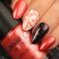 Ilima (B474) - Red Pearl Stamping Polish