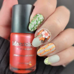 Ilima (B474) - Red Pearl Stamping Polish