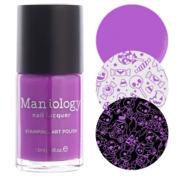 Illusionist: Charmed (B486) - Purple Cream Stamping Polish