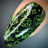 Illusionist: Trickster (B487) - Green Cream Stamping Polish