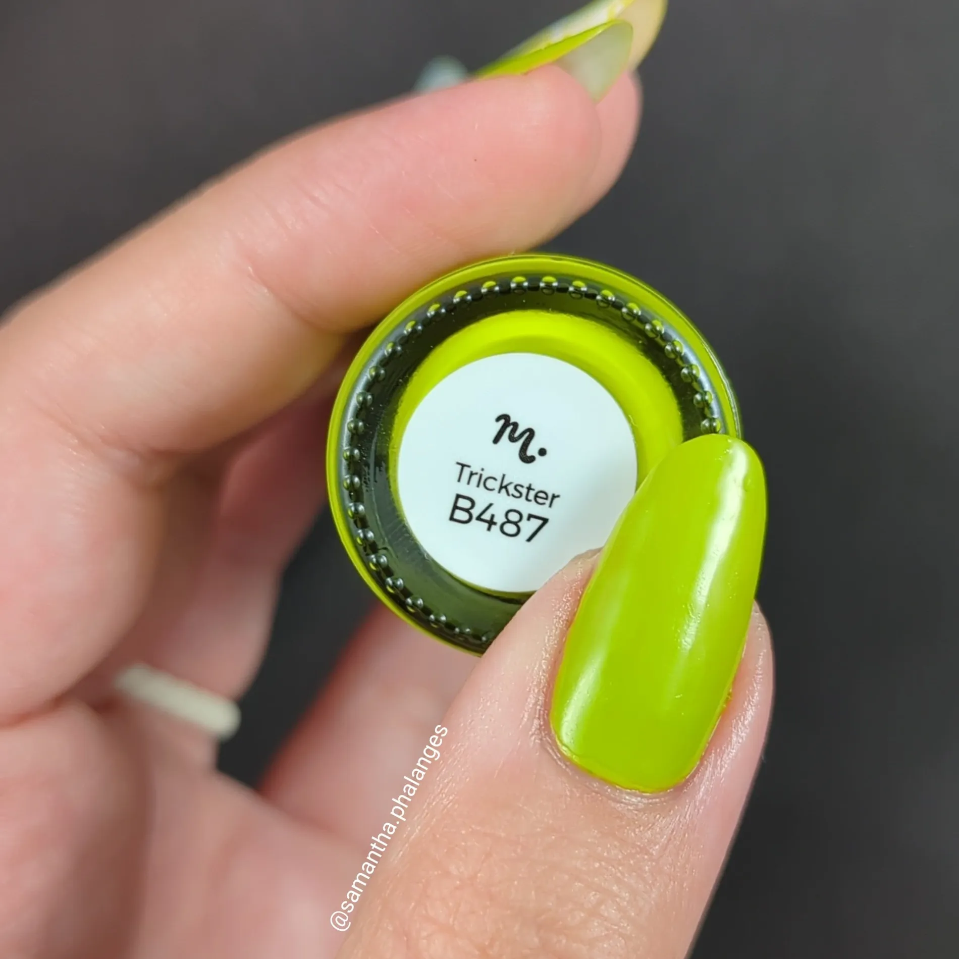 Illusionist: Trickster (B487) - Green Cream Stamping Polish
