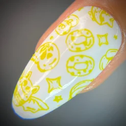 Illusionist: Trickster (B487) - Green Cream Stamping Polish