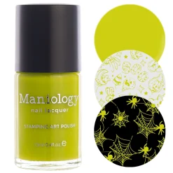 Illusionist: Trickster (B487) - Green Cream Stamping Polish