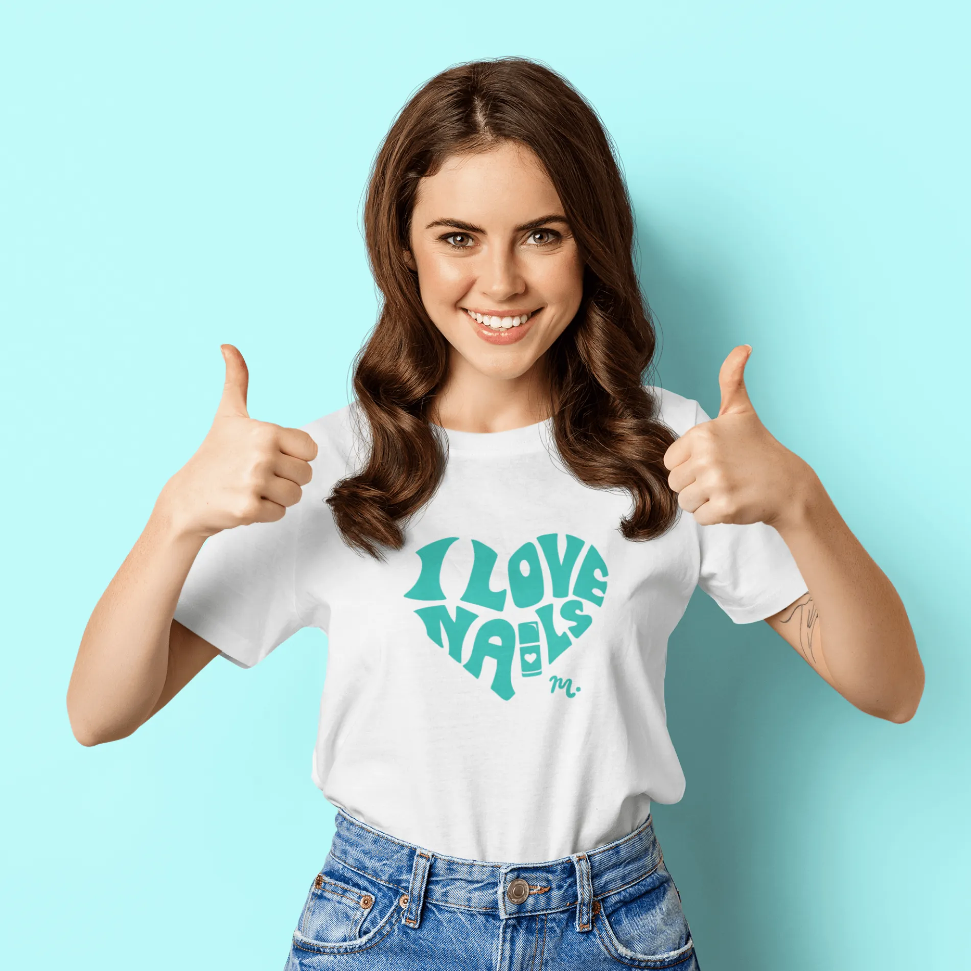 I Love Nails - Short Sleeve T-shirt