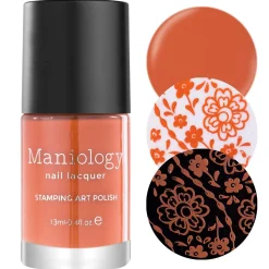 Indio (B332) - Burnt Orange Stamping Polish