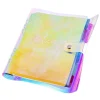 Iridescent Nail Stamping Plate Organizer Binder