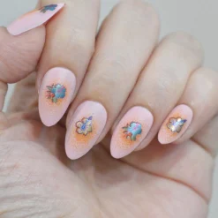 Island Hibiscus (MS-133) - Nail Art Sticker