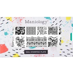Japanese Ceramics (M459) - Nail Stamping Plate