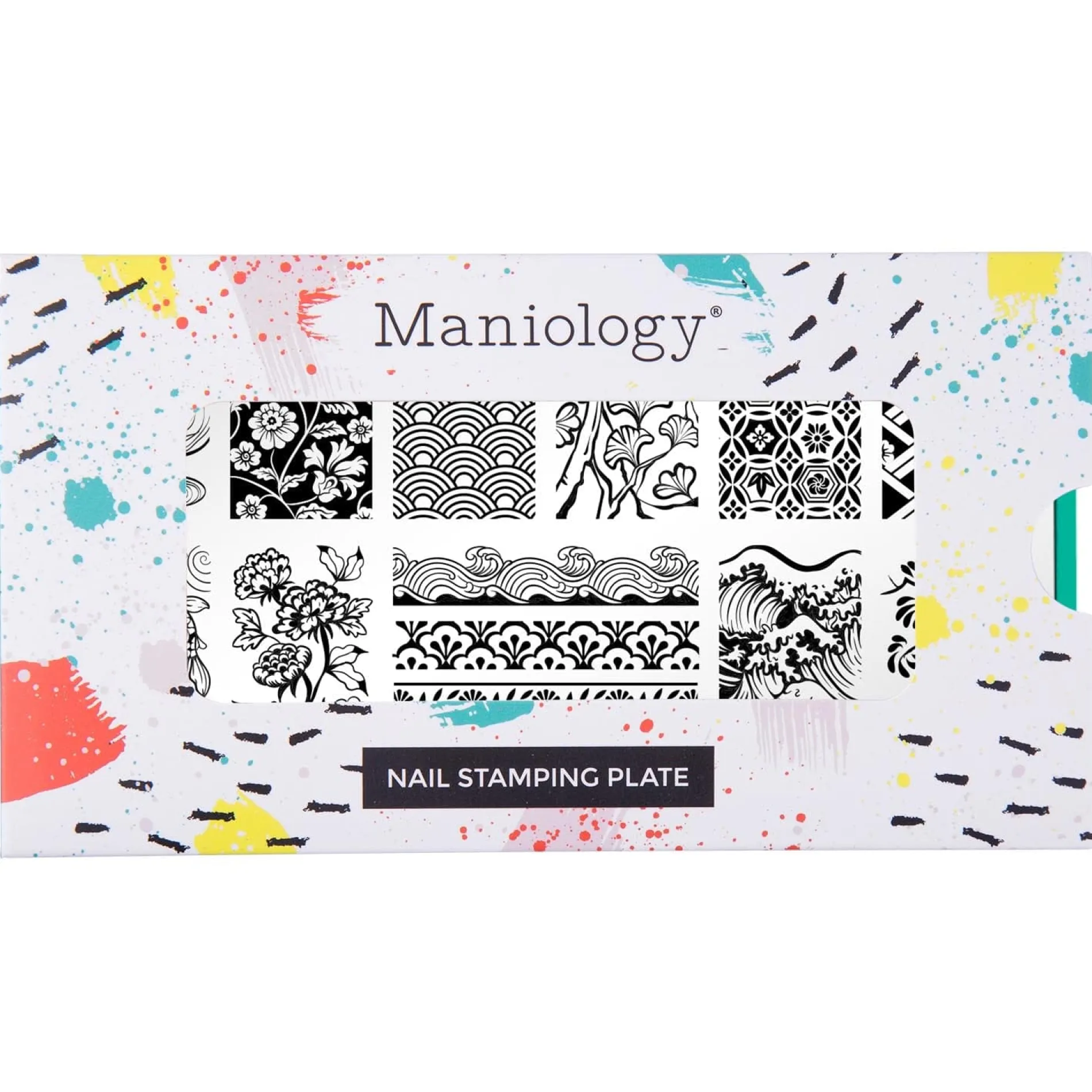 Japanese Ceramics (M459) - Nail Stamping Plate