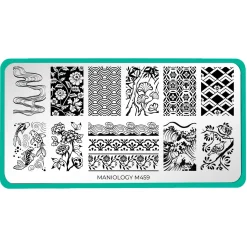 Japanese Ceramics (M459) - Nail Stamping Plate