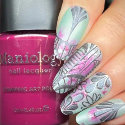 Jazzberry (B540) - Cream Plum Stamping Polish