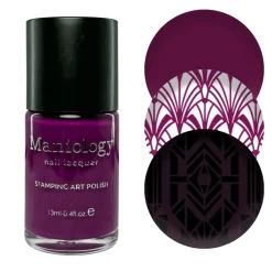 Jazzberry (B540) - Cream Plum Stamping Polish