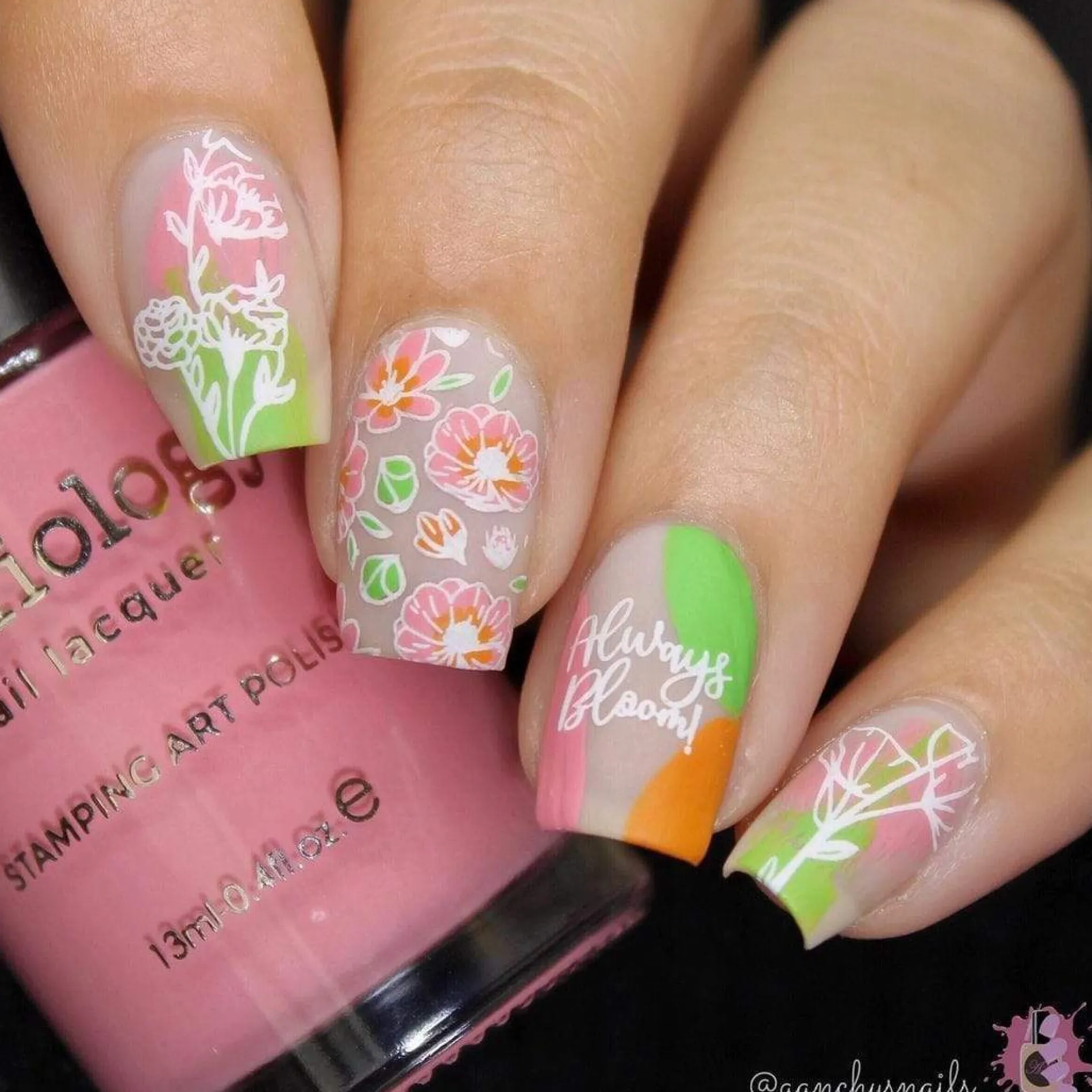 Juicy: 3-Piece Cream Stamping Art Polish Set
