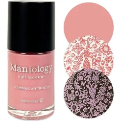 Juicy: 3-Piece Cream Stamping Art Polish Set