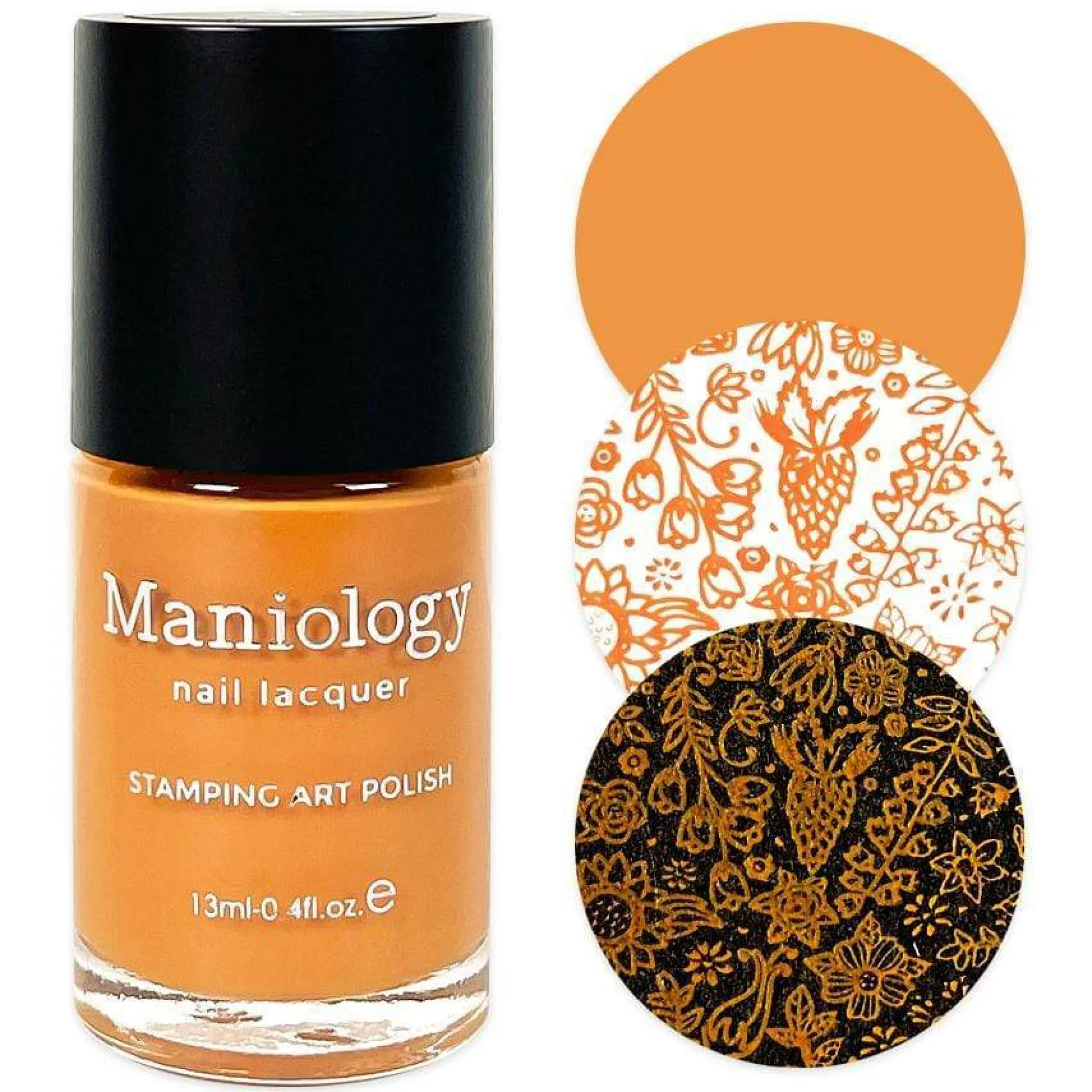 Juicy: 3-Piece Cream Stamping Art Polish Set