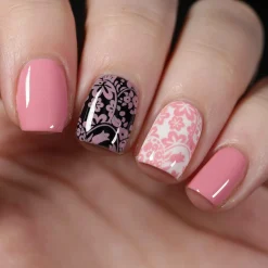 Juicy: Sweet Peach (B376) - Rose Pink Stamping Polish