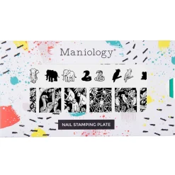 Jungle Secrets (M613) - Nail Stamping Plate