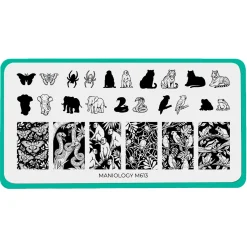Jungle Secrets (M613) - Nail Stamping Plate