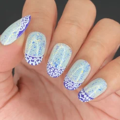 Kaleidoscope French (M461) - Nail Stamping Plate