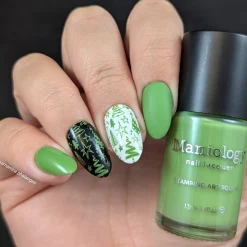 Kitschmas: Merry Mint (B532) - Green Cream Stamping Polish