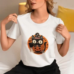 Kitty Halloween - Short Sleeve T-shirt