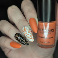 Koi (B581) - Orange Pearl Stamping Polish