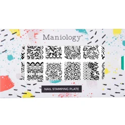 Lacey Lovers (M450) - Nail Stamping Plate