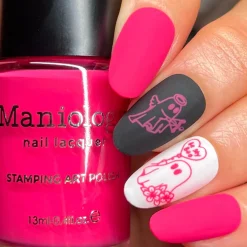 Last Kiss (B575) - Hot Pink Creme Stamping Polish