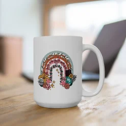 Lei of Aloha Ceramic Coffee Mug 15oz
