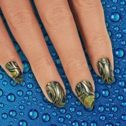Liquid Sunshine (B335) - Bright Yellow Holographic Stamping Polish