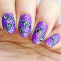 Littlefoot (B281) - Purple Stamping Polish
