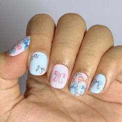 Little Ribbons (MS-129) - Nail Art Sticker