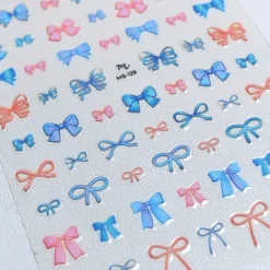 Little Ribbons (MS-129) - Nail Art Sticker