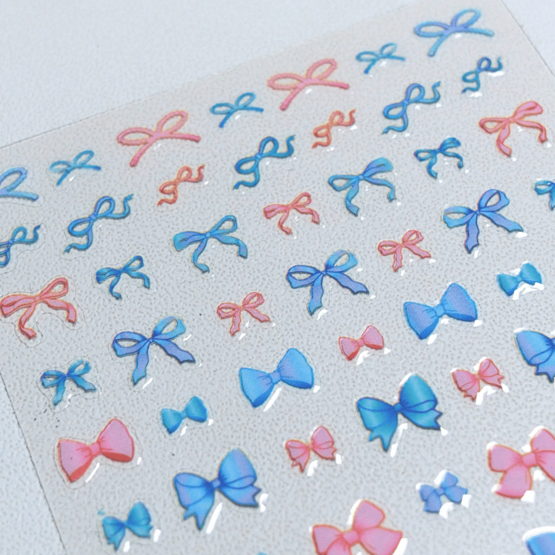Little Ribbons (MS-129) - Nail Art Sticker
