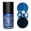 Lost At Sea (B558) - Metallic Blue Stamping Polish