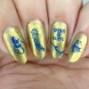 Lost Gold (B374) - Metallic Gold Stamping Polish