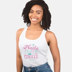 Love for Nails & Coffee - Jersey Tank Top
