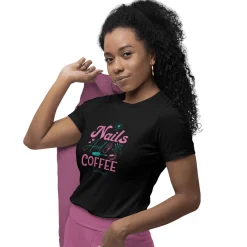 Love for Nails & Coffee - Short Sleeve T-shirt