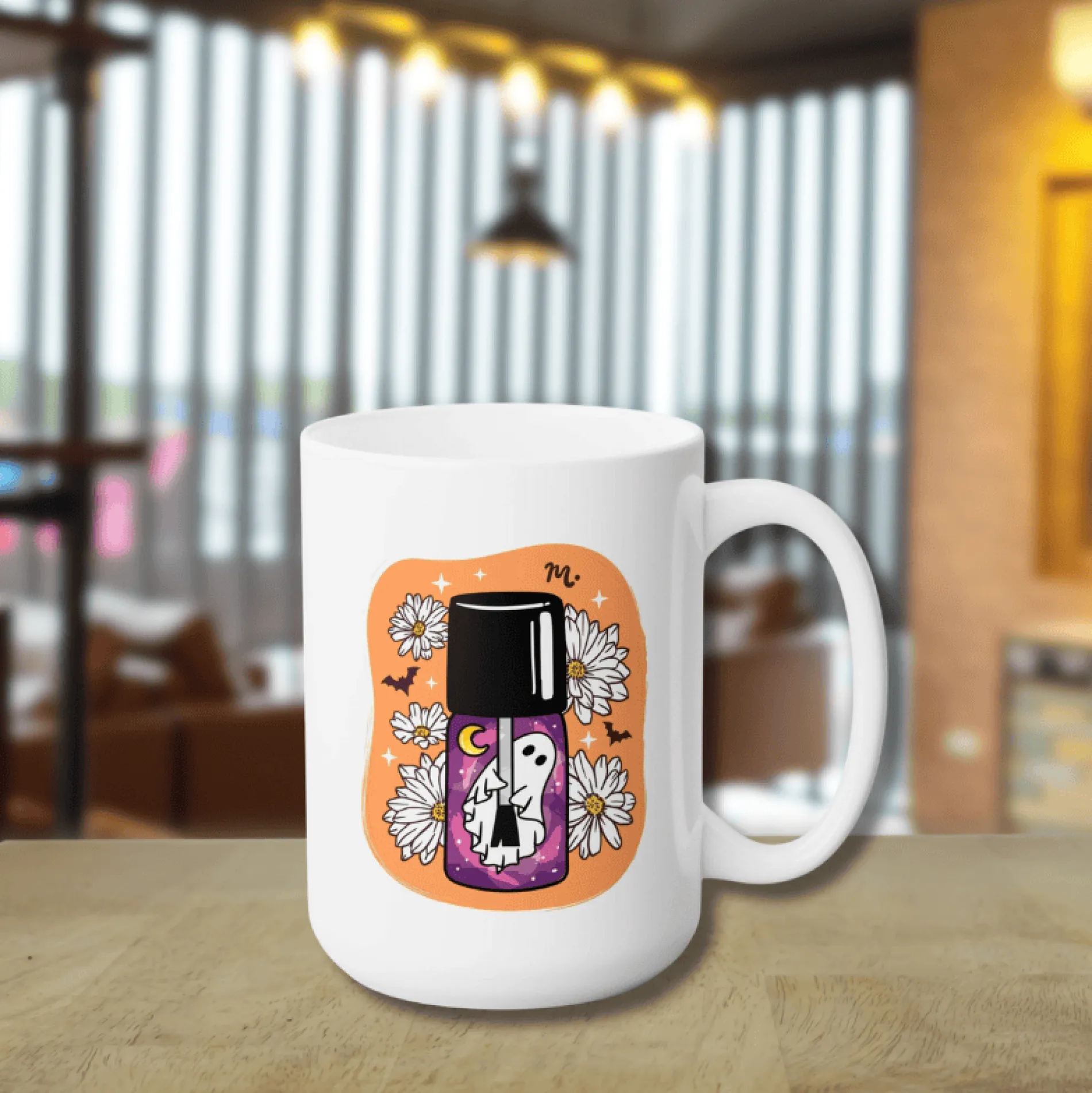 Lovely Ghouls Ceramic Coffee Mug 15oz