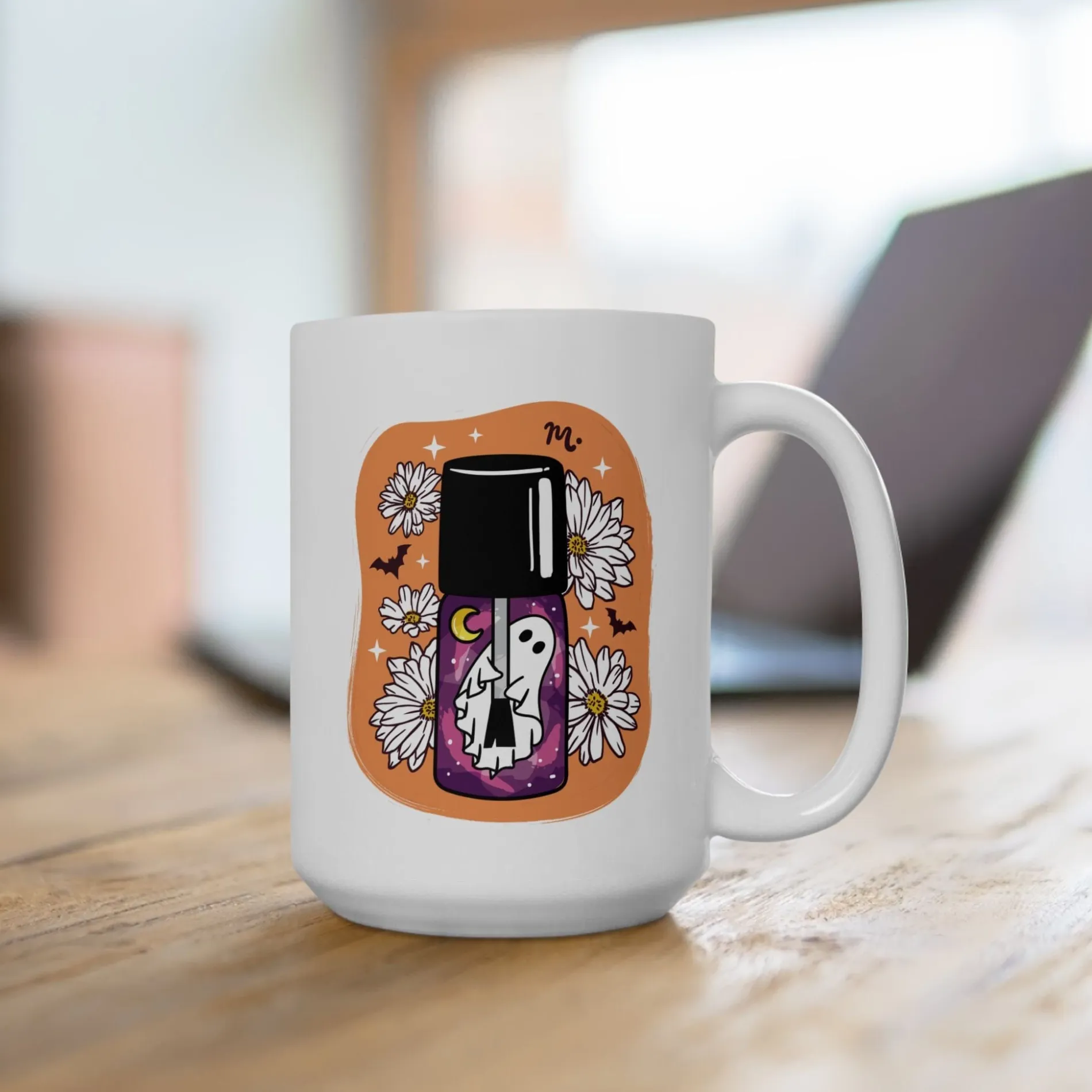 Lovely Ghouls Ceramic Coffee Mug 15oz