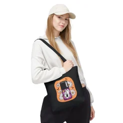 Lovely Ghouls Tote Bag - Black