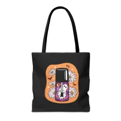 Lovely Ghouls Tote Bag - Black