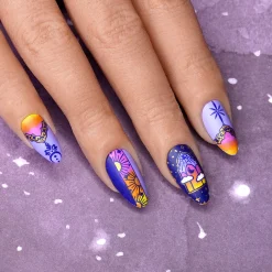 Magic Portals: Ethereal French (MXM142) - Nail Stamping Plate