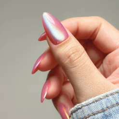 Magnetic Angel Press On Nails - Medium Almond