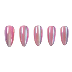 Magnetic Angel Press On Nails - Medium Almond