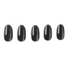 Magnetic Metal Press On Nails - Short Round